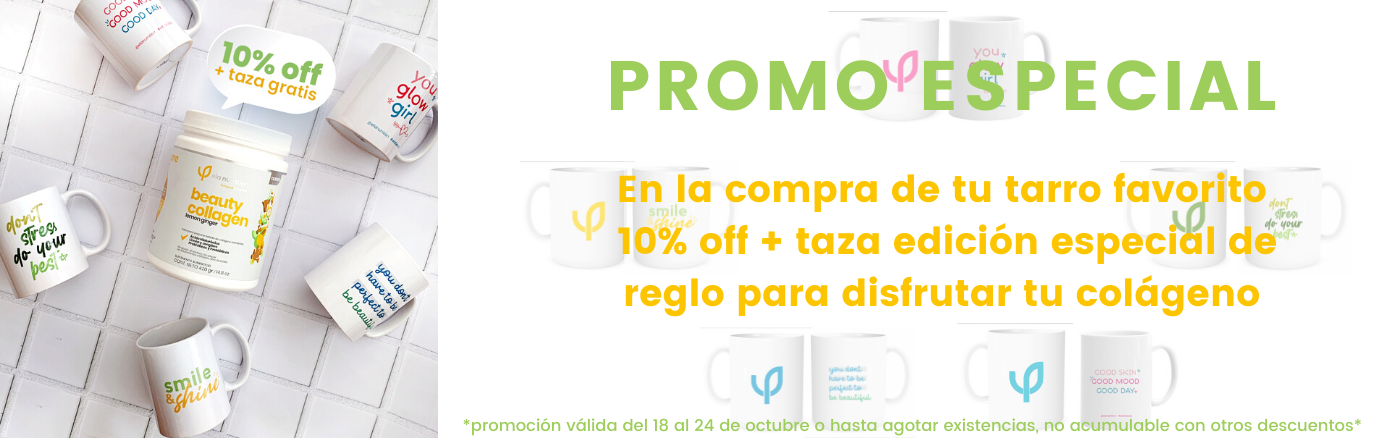 10% off promo con taza