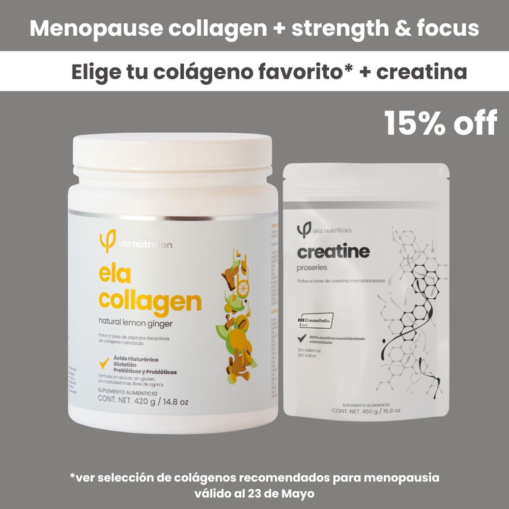 15% off en tu colágeno favorito + creatina