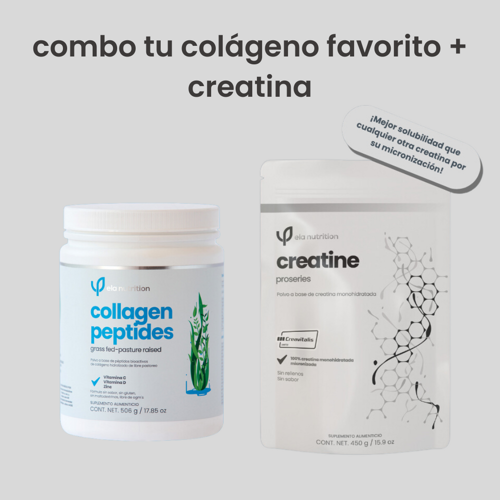 Tu colágeno favorito más creatina 10% off