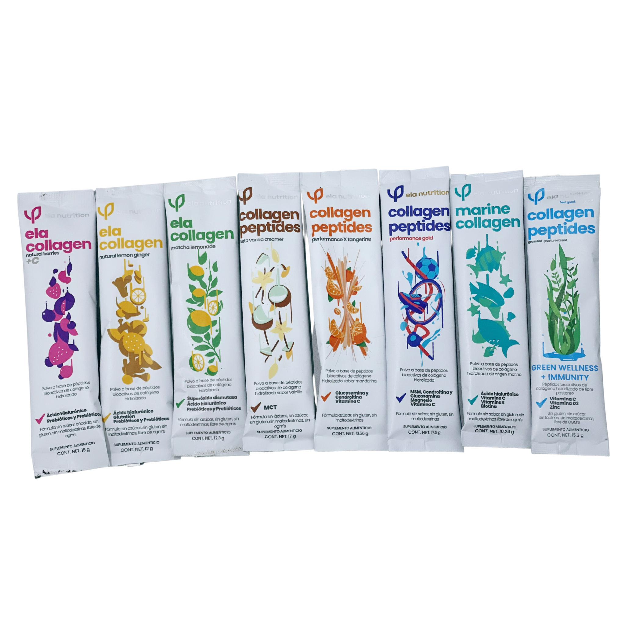 collagen box con péptidos bioactivos de colágeno mix de 2 sabores