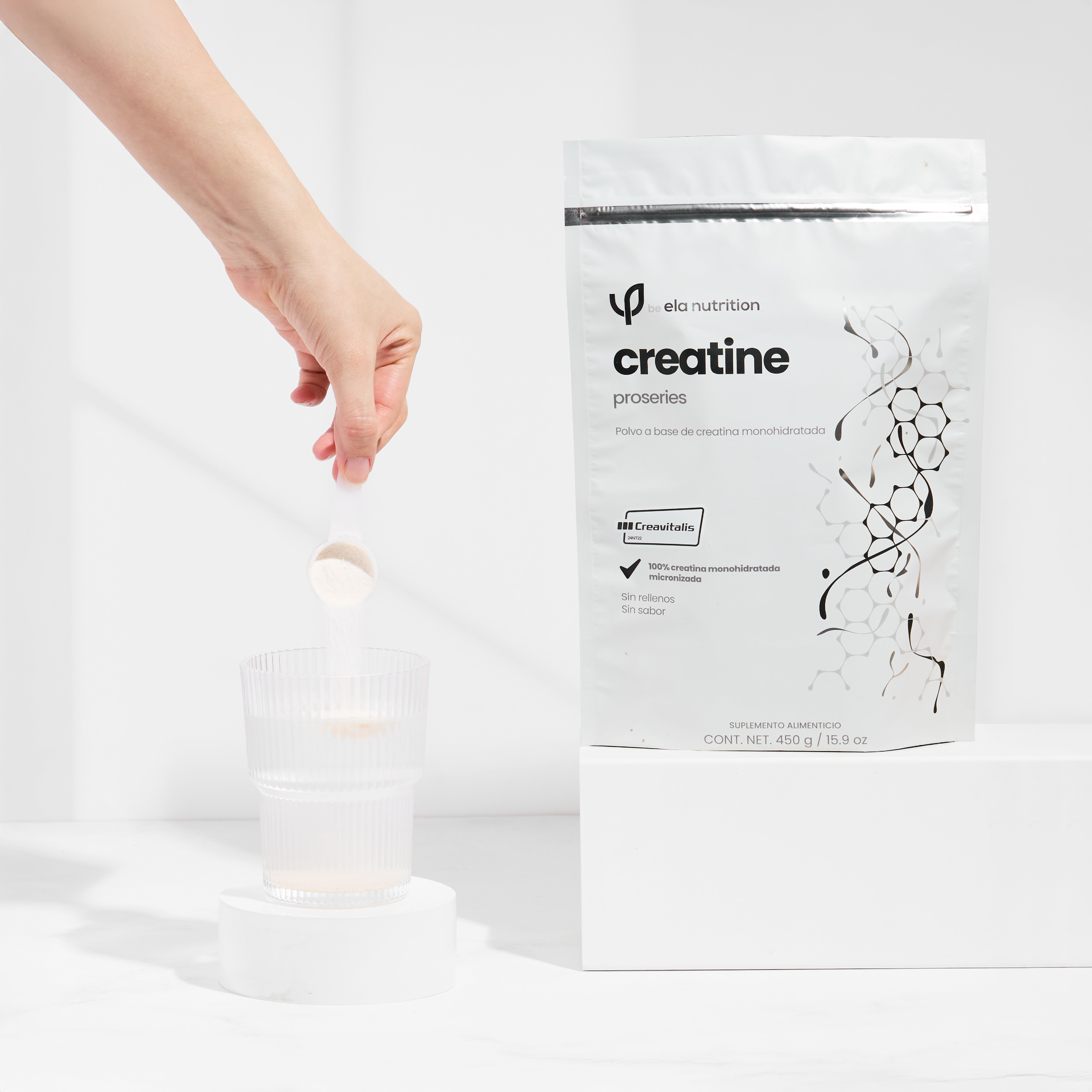 Creatina monohidratada micronizada creavitalis - 90 porciones