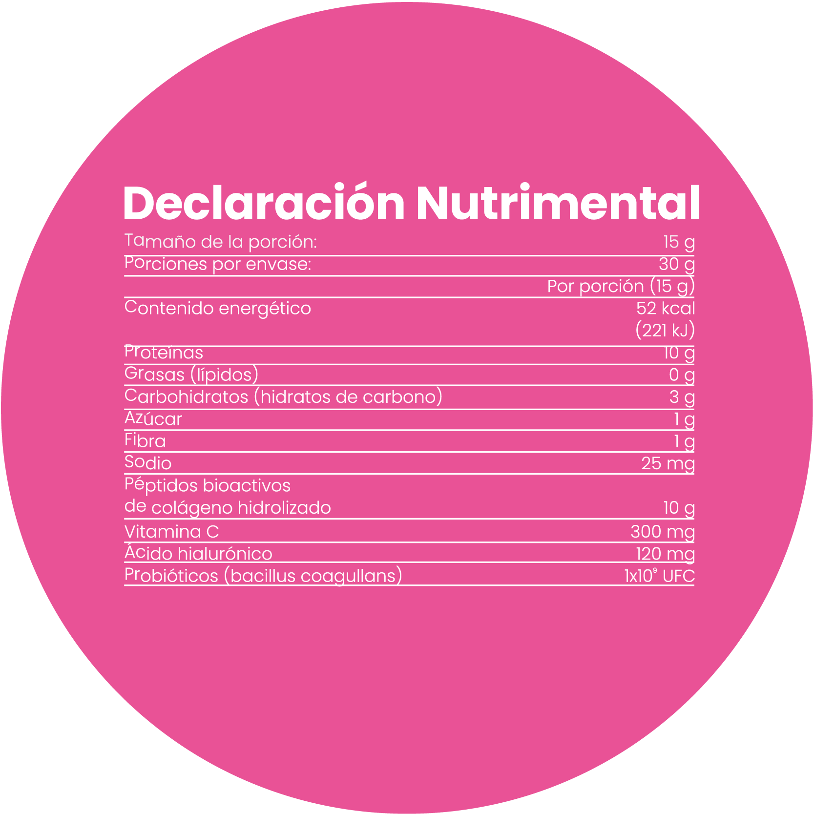 natural berries +C péptidos bioactivos de colágeno hidrolizado ela collagen