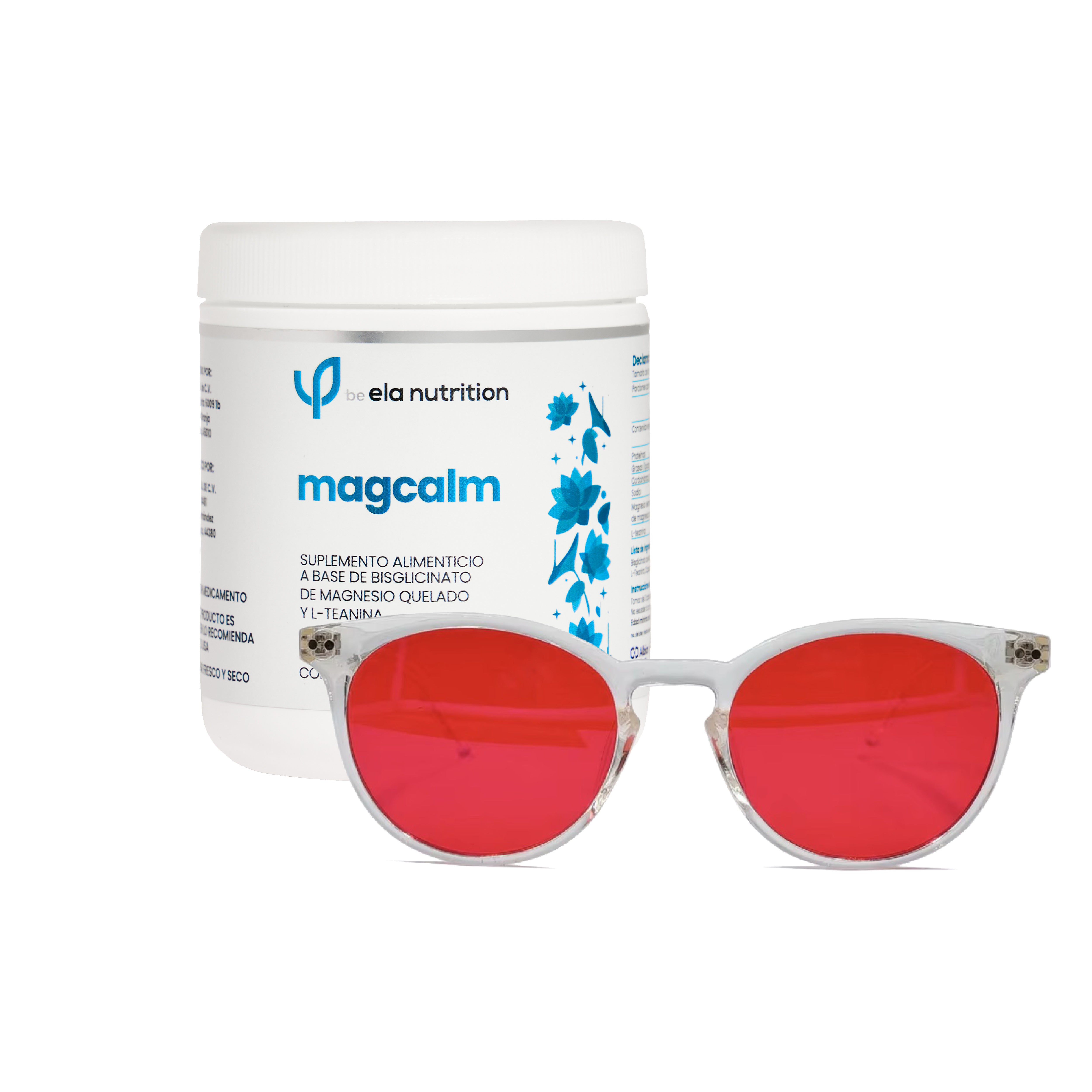 pack sueño profundo magcalm + lentes bloqueadores