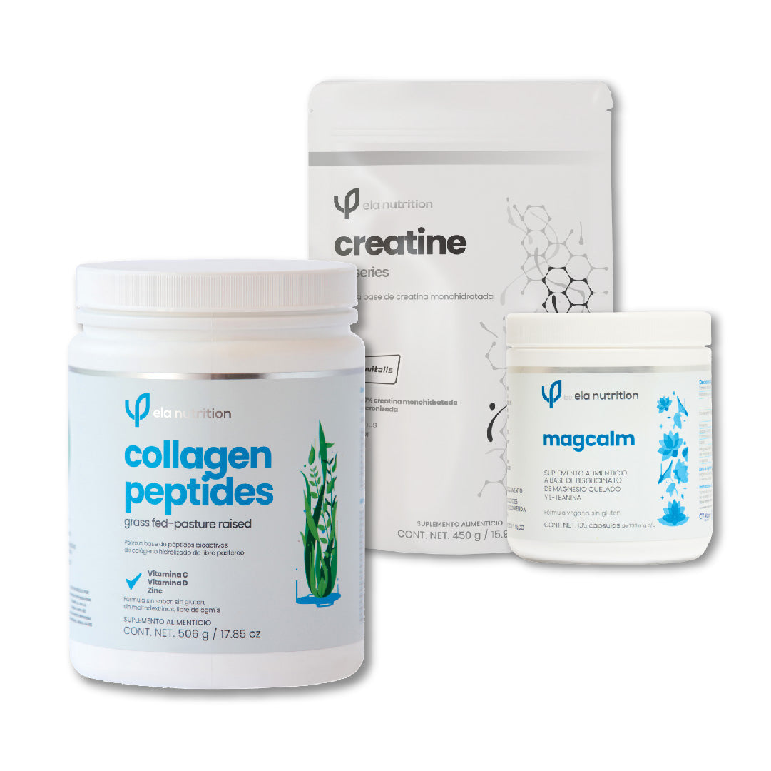 collagen peptides sin sabor + creatina creavitalis® + magcalm (Copia)
